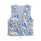 Women's Clothing 2025 Autumn And Winter New Street Fashion Double-Sided Cotton Vest