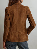 2025 Women's Women's Jacket Elegance Elegant Vintage Single-Drace Women's Jacket