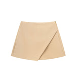 2025 New Women's Trousers Women's Skirts Summer Color Irregular Skirt