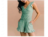 Summer 2025 New Surf Striped Tight-Up Sling Sleeveless Temperament Commuting Jumpsuit Women