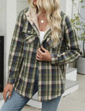 Autumn/Winter 2025 Women's Jacket Long Sleeve Hairy Hooded Jacket Jacket With Pocket