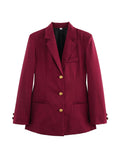 Women's Clothing 2025 Spring New Fashion Thousand Bird With Belt Suit Jacket