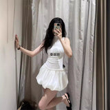 Slim-Backless Sleeveless Dress Floral Bud Dress With Thin Short Skirt Summer New