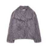 2025 New Artificial Fur Effect Short Coat