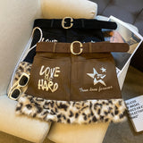 2025 Autumn And Winter Elastic High Waist 100 Folds Skirt Women Short A-Word Bag Hip Wear Thick Hairs Of The Skirt White