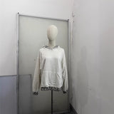 2025 Autumn And Winter Women's New Casual Gray Long Sweater Cardigan