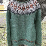 Wish Hot New Sweater Women's Round Collar Color Loose Fashion Knitted Shirt Long Sleeve