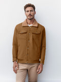Autumn And Winter Men's Jacket With Velvet Cotton Work Clothes Casual Jacket Jacket