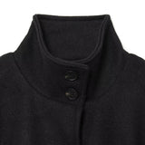 Women's Clothing 2025 New Fashion Temperament Waist Cape High-Neck Coat