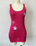 2025 Summer Women's New Sexy Knitwear Knitwear Star Pattern Skirt