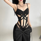 2025 Winter New Women's Solid Color Sexy Sling Straight Body Slings