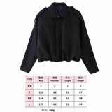 2025 Spring Pilot Jacket Bat Sleeve Zipper Loose Tuffen Jacket Women's Casual Jacket