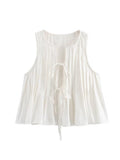Summer New Women's Fashion Set With Sleeveless Vest Top High Waist Half-Body Skirt Two-Piece