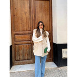 Women's Clothing 2025 New Fashion Faux Fur Warm Vest Vest