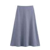 Women's Clothing 2025 Spring New Fashion Temperament Casual Soft Top Dress Dress Set