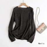 23 Autumn New Women's Fashion Simple Knitted Double Coat + Skirt