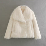 2025 New Artificial Fur Effect Short Coat