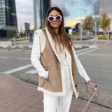 Women's Clothing 2025 New Fashion Velvet Vest