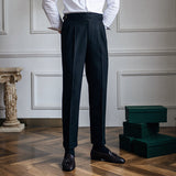 Straight Casual Suit Pants Men's Autumn Business Retro Niche Trousers High Street Hanging Trendy Comfortable
