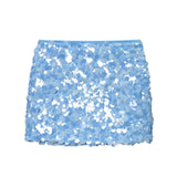 2025 Women's Autumn And Winter Temperament Light Fashion New Party Squin Mini Skirt