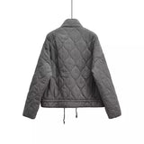 Winter New Collar Long Sleeves Loose Pocket Cotton Coat Casual Fashion