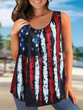 2025 New Explosion 3D Butterfly Print Wrinkled Vest Loose T-Shirt Top