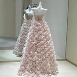 Pink Evening Dress Morning Dress Women's 2025 New Adult Gift Birthday Party Exam Student Graduation Dress