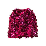 High-End Fashion Sleek Dress Girl Summer High-Waisted A-Word Ultra-Short Skirt Small Swab A Hip Skirt Half Skirt