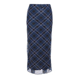 Autumn 2025 Fashion Trend Women's New High-Waist Loose Print Slim Half-Dress