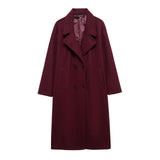 Ins Autumn New Women's Fashion Solid Color Soft And Loose Coat