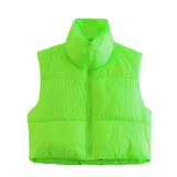 Women's Clothing 2025 New Women's Dress Color 9 Color Collar Vest Vest