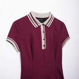 Women's Clothing 2025 Autumn Dress New Women's College Style Style Temperament Short Sleeve