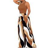 New Women's Clothing 2025 Autumn Explosion Two Vest Trousers Fashion Set