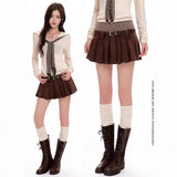 Large-Size White Half-Dress Women's A-Shaped Skirt In The Long Umbrella Skirt Autumn Small Tall Waist Thin Skirt