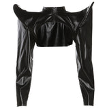 2025 Autumn Fashion Trend Women's New Long-Sleeved Zipper Zip Open Shirt Open-Up Coat
