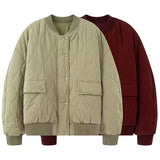Cotton Clothes Loose Bomber Jacket Baseball Suit Casual Thin