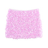 2025 Women's Autumn And Winter Temperament Light Fashion New Party Squin Mini Skirt