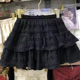 Pure-Want White Sling With Breast Vest Body Bm Half-Dress Short Skirt Two Sets With Short Top Summer