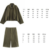 Coat Velvet Loose Spring Girl Casual Blouse Zipper Fashion Bomber Jacket 2025 Bat Sleeve Texture