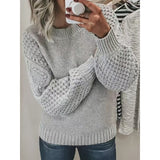 French Retro Sexy Shoulder Repair Slimming Paper Pieces Knitted Vest T-Shirt Blouse Short Short Sleeve