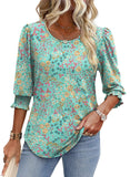 2025 Summer Women Wear 7-Sleeve Collar Elegant Casual T-Shirt Outside The Dress
