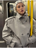 New Jacket In Autumn 2025 Small Design Collar Button Strap Jacket