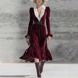 French Wave Dress 2025 Summer Retro New Temperament Slim Dress Female