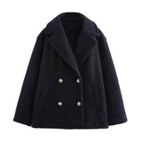 Women's Clothing 2025 Spring New Beads And Casual Fashion This Half-Hued Coat