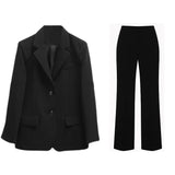 Professional Dress Women College Students Casual Suit Jacket Interview Suit Suit Suit Women's Cushion Shoulder Suit Suit Suit Suit Suit Suit Suit Suit Suit