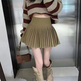 Small Man Sweet 100 Folded White Half-Dress Dress 2025 New High-Rise Thin A Anti-Walking Large Skirt