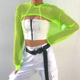 2025 Summer Hot Sales Explosion Of Women's New Mesh Syarn With Sunscreen Shirt Women's T-Shirt