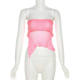 2025 Summer Fashion Trend Women's New Hanging Neck Repair Body Bumping Small Vest