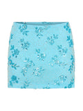 2025 Summer New Women's Fashion Hottie Starfish Decorated Sleeveless Vest Leek Skirt Set