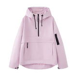 Women's 2025 New Three-Proof Fabric Hooded Multi-Color Jacket Jacket Jacket